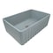 Ruvati 30"x20" Farmhouse Apron-Front Kitchen Sink Sgl Bowl, Horizon Gray RVL2100GR - alternate 10